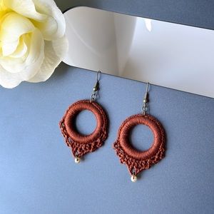 Crochet Boho Earrings